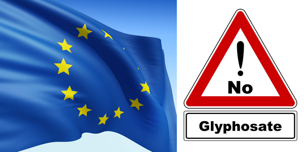 European flag reject_Glyphosate