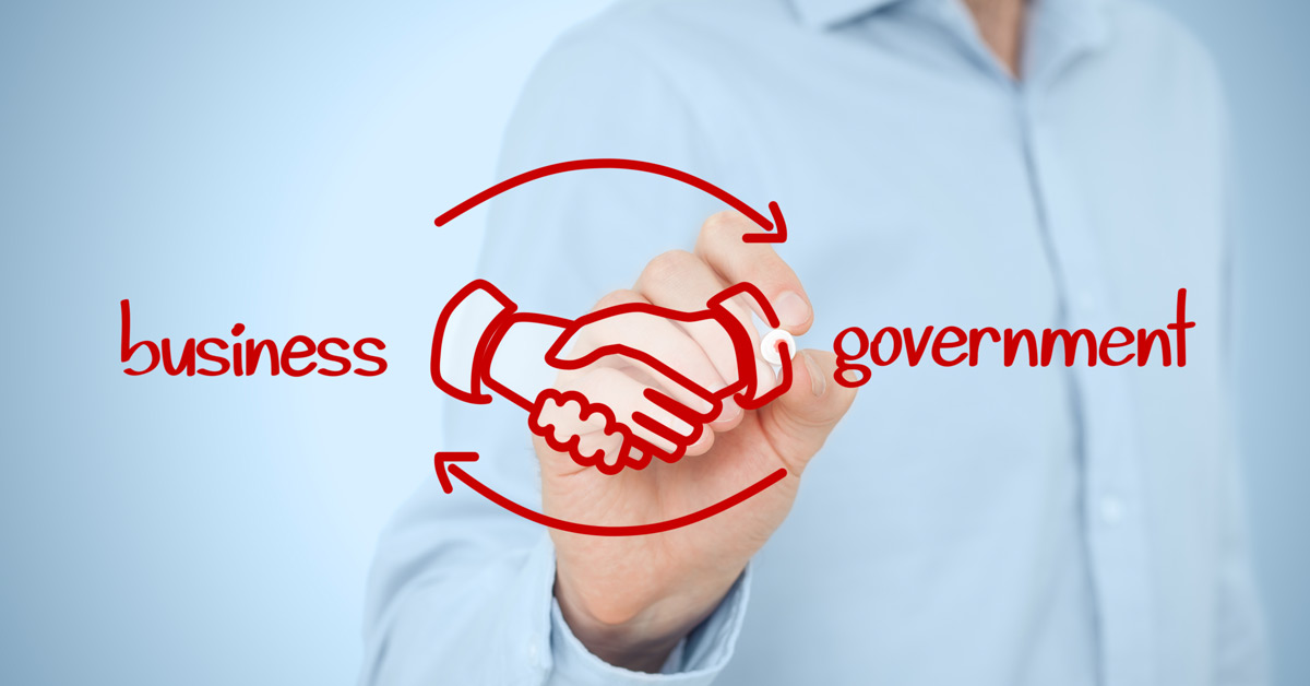 business/goverment - handshake
