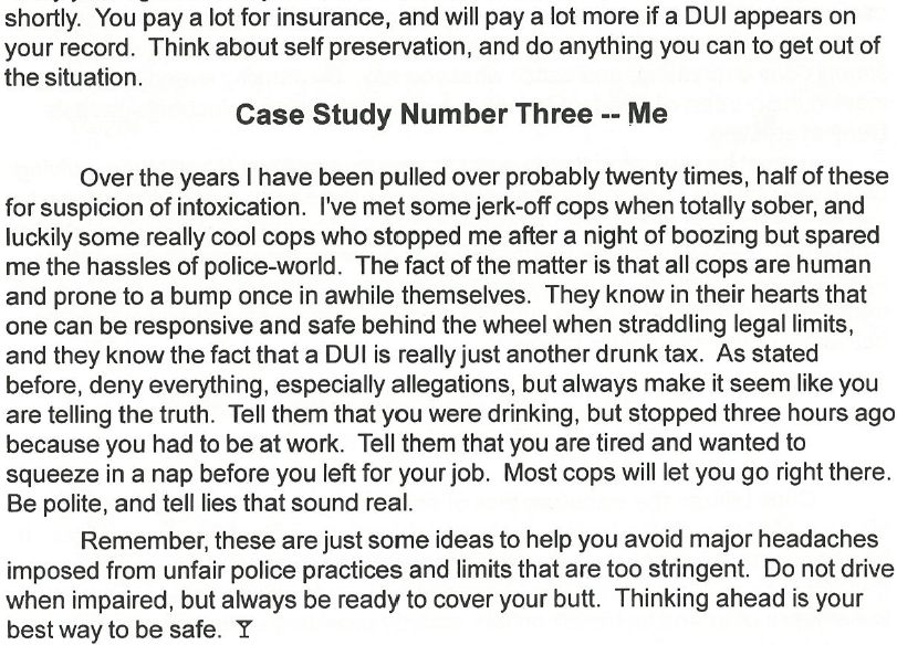 Drunk Driving Case Study 3