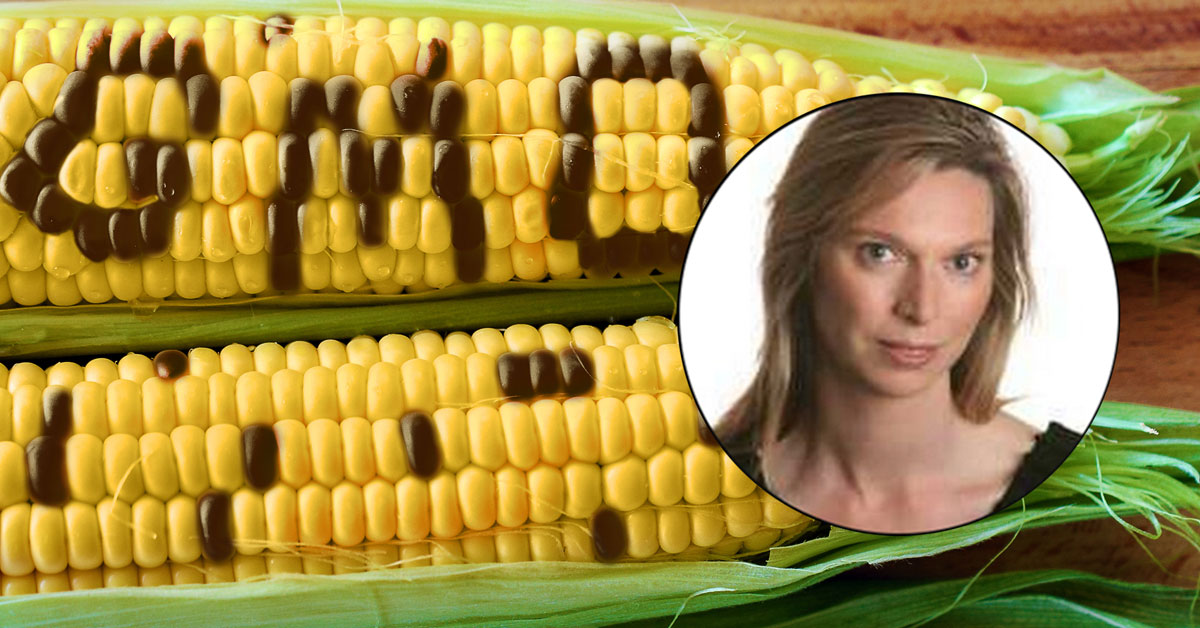 Camilla Cavendish and GMO Corn Cobs