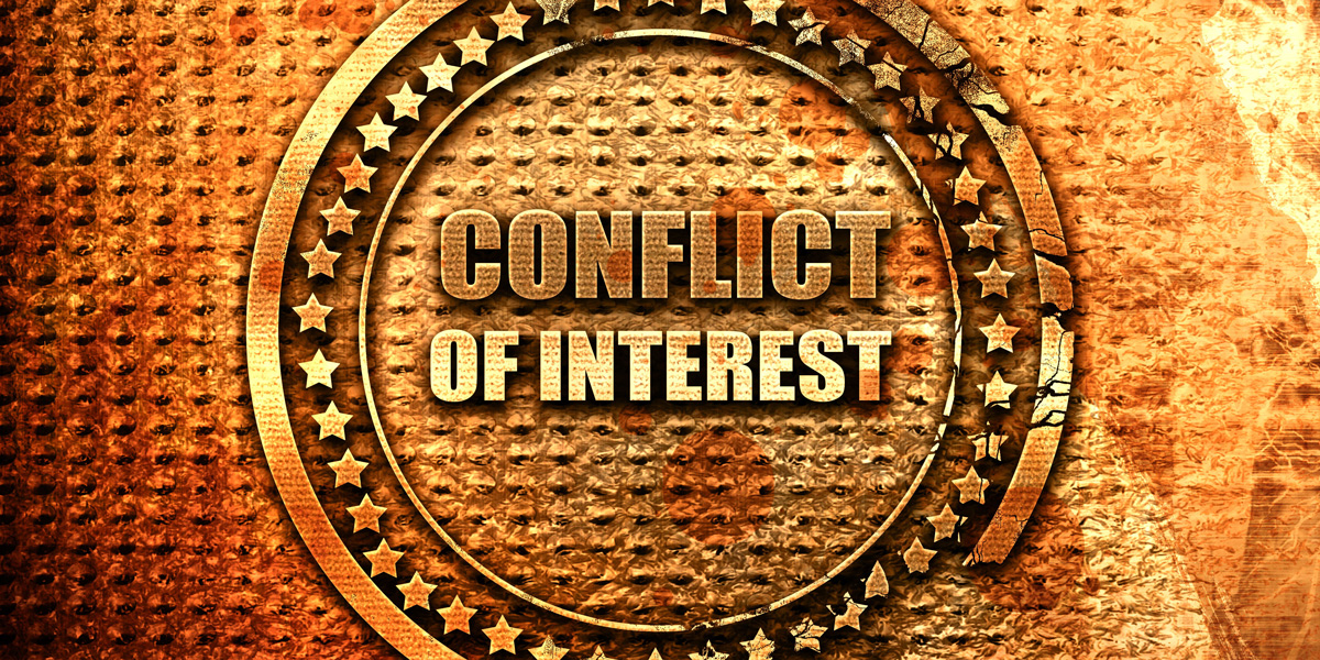 Conflict of interest symbol