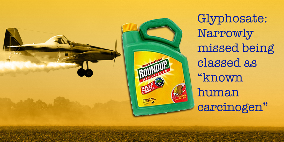 Crop Duster, Glyphosate and quote