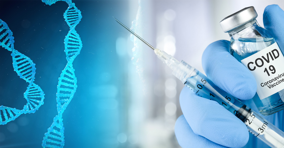 DNA, Coronavirus and Needle