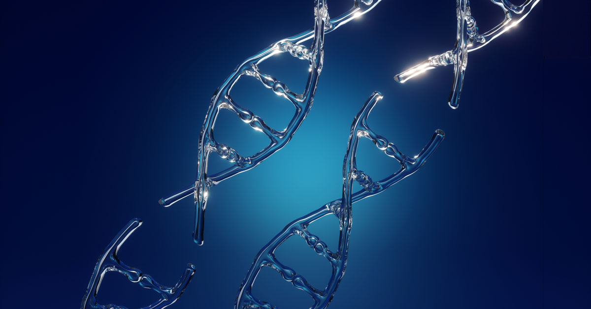 DNA spiral chain