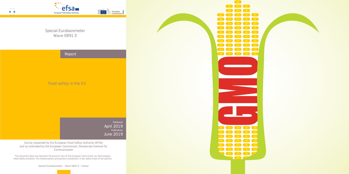 Euro barometer 2019 survey GMO Maize