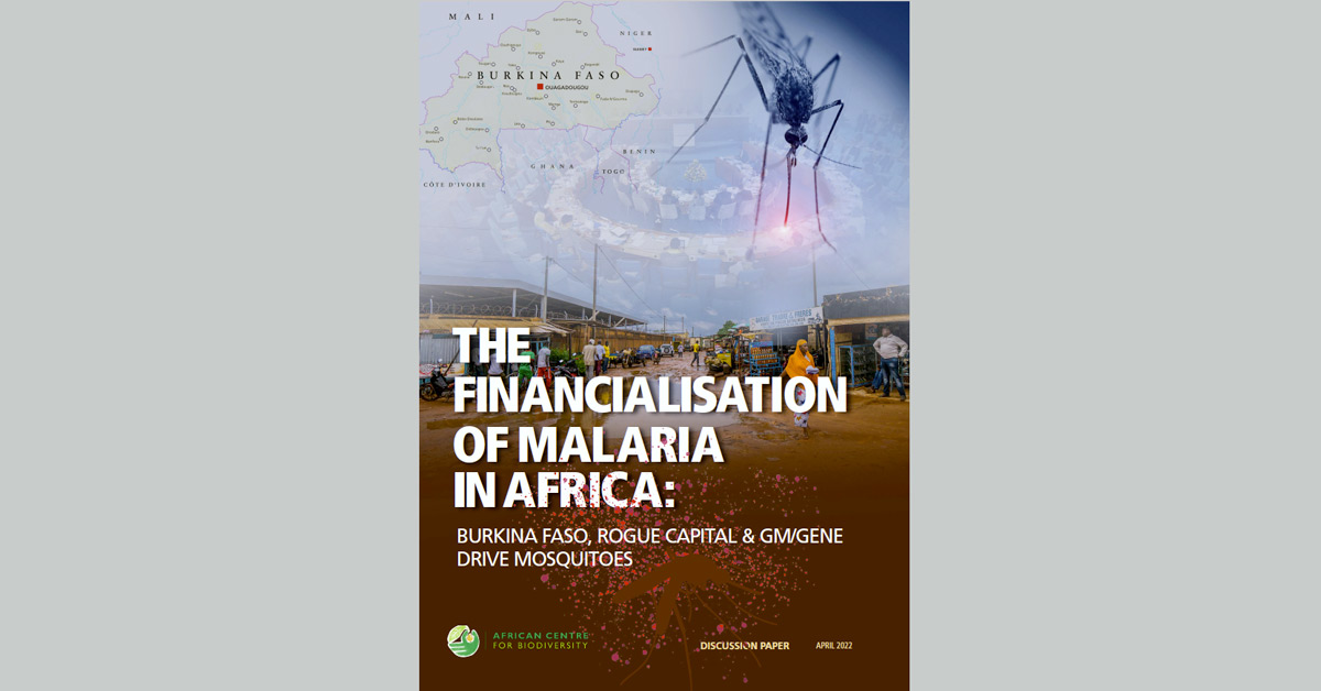Financialisation of malaria in Africa