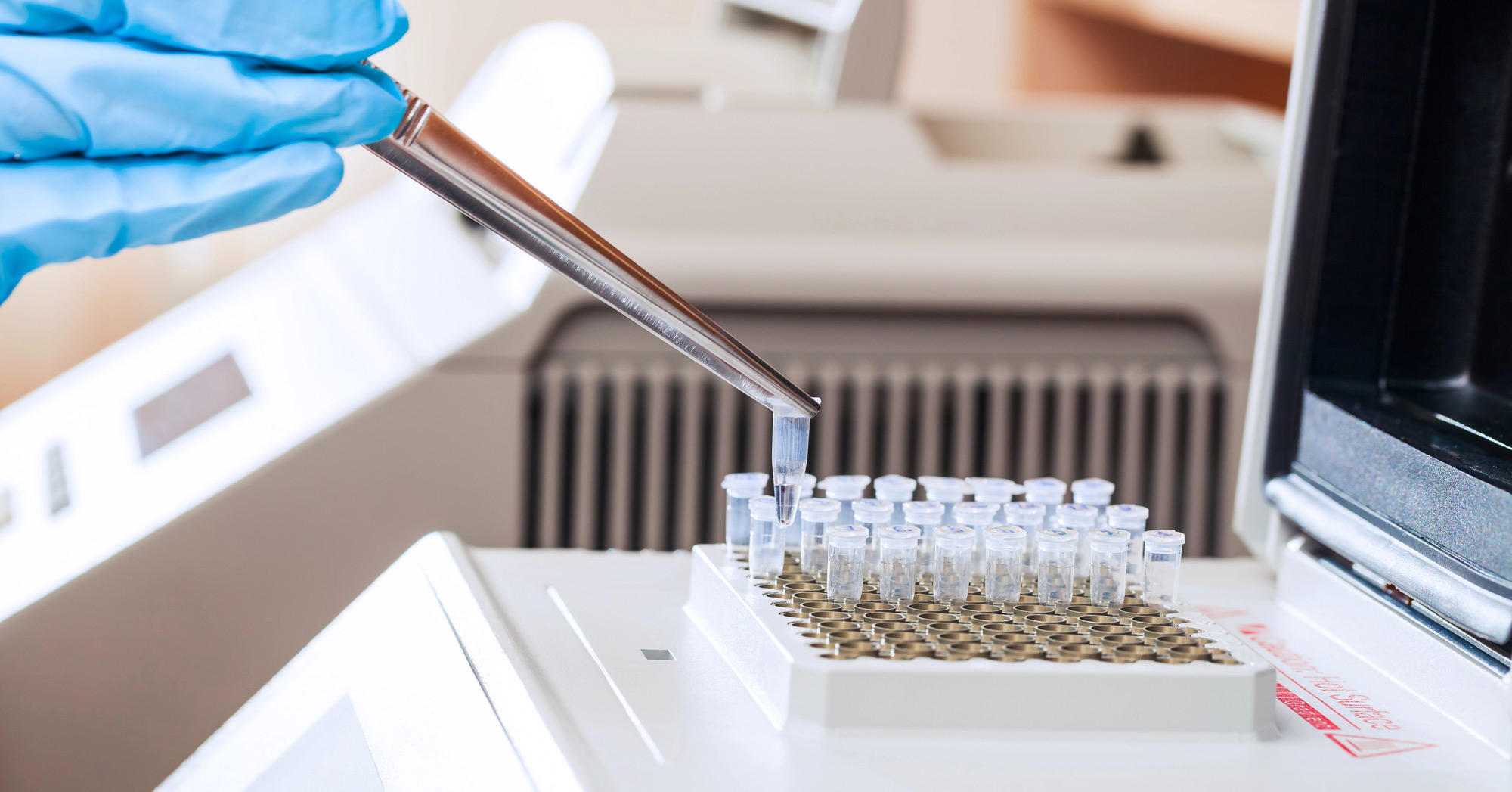 Loading DNA samples for PCR