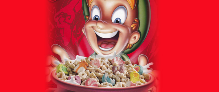 Lucky charms on sale in Tescos