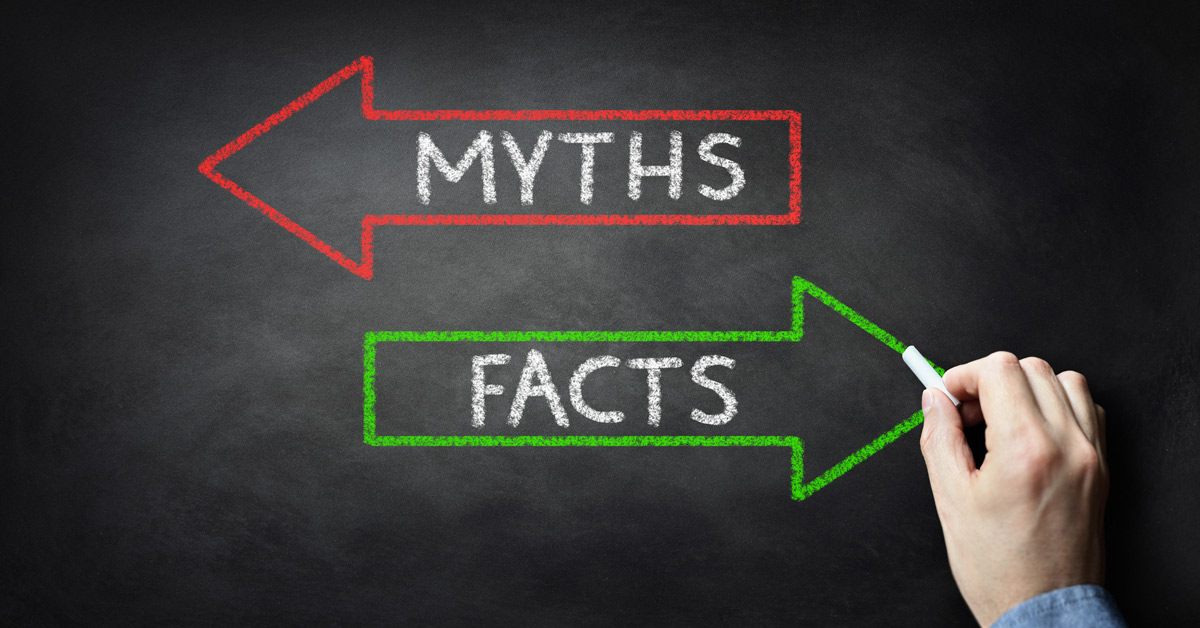 Myths and facts graphic