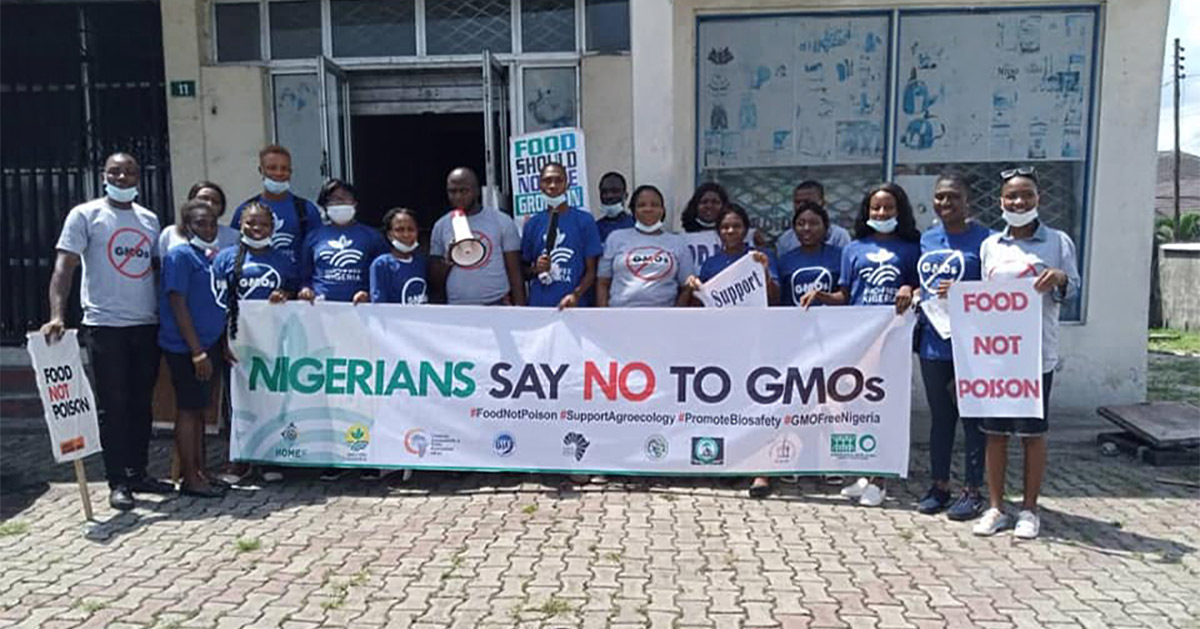 Nigerians say no to GMOs protest