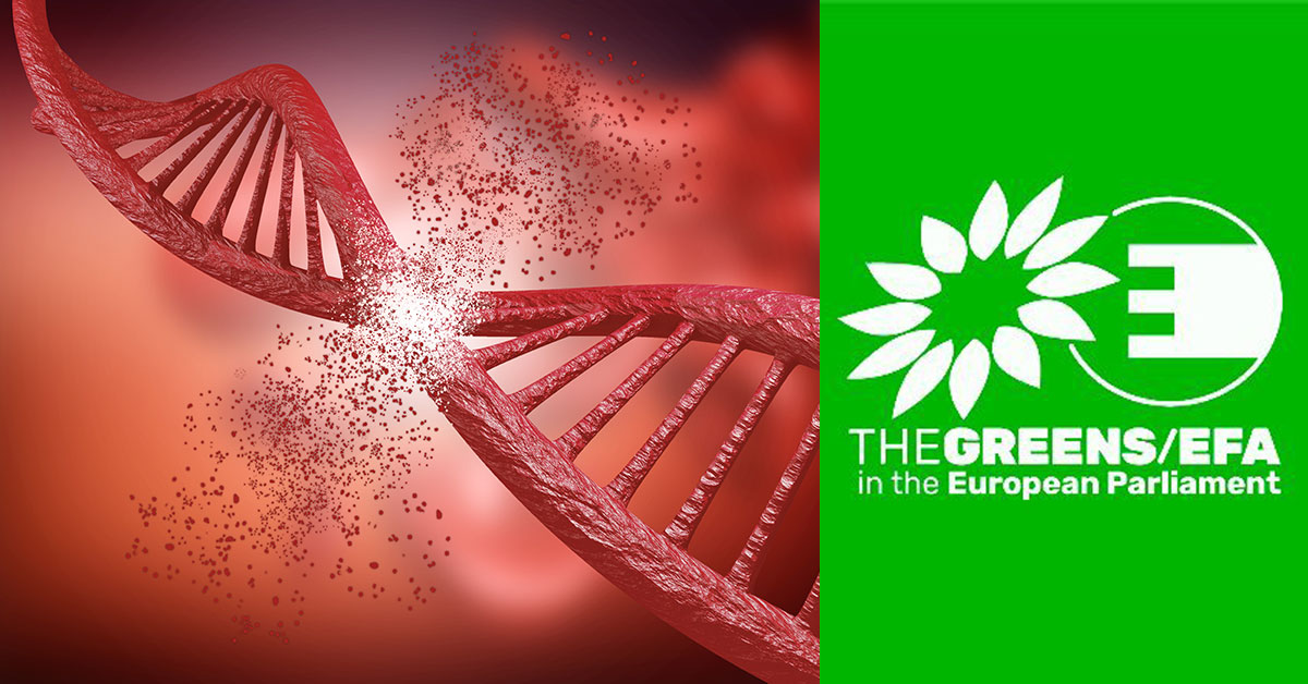 Smashed DNA plus Greens and EFA logo