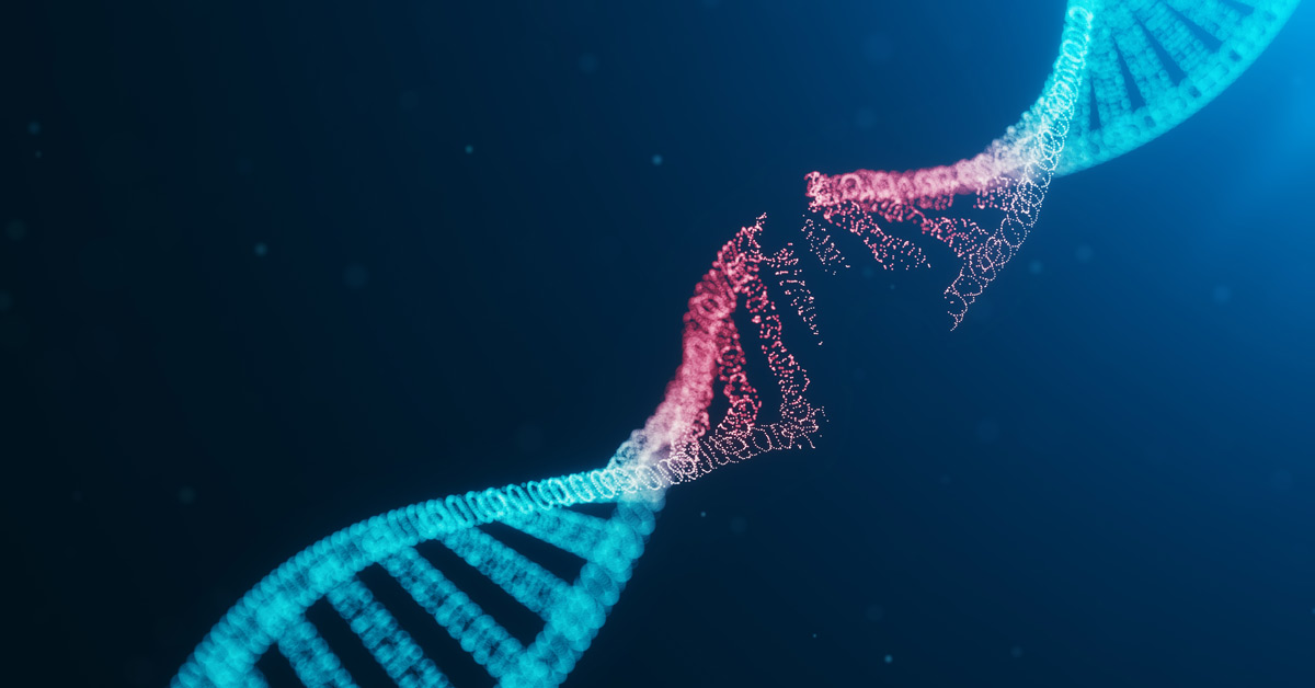 damaged dna molecule